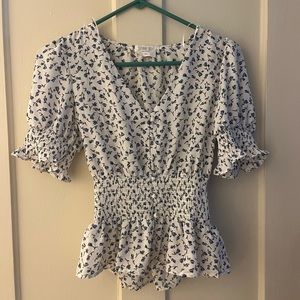Sienna sky blouse